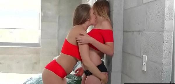  (Lena Paul & Alex Blake) Teen Lesbo Girls In Hot Sex Scene movie-16